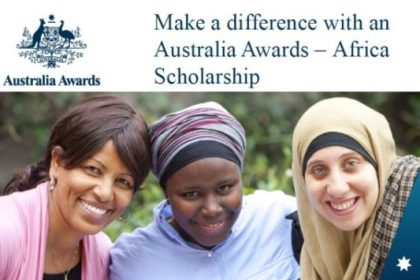 NOW OPEN: Australia Awards Scholarships for 1,000 African Students 2024