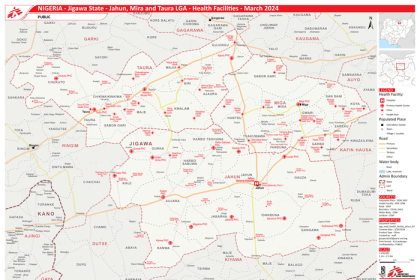 Nigeria - Jigawa State, Jahun, Mira and Taura LGA - Health Facilities - March 2024 - Nigeria - ReliefWeb