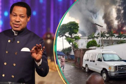 BREAKING: Pastor Chris Oyakhilome Reacts As Fire Guts Christ Embassy Headquarters