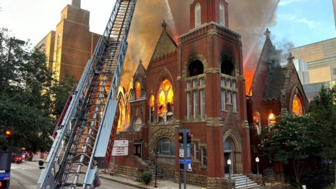 First Baptist Dallas members hopeful after fire destroys church