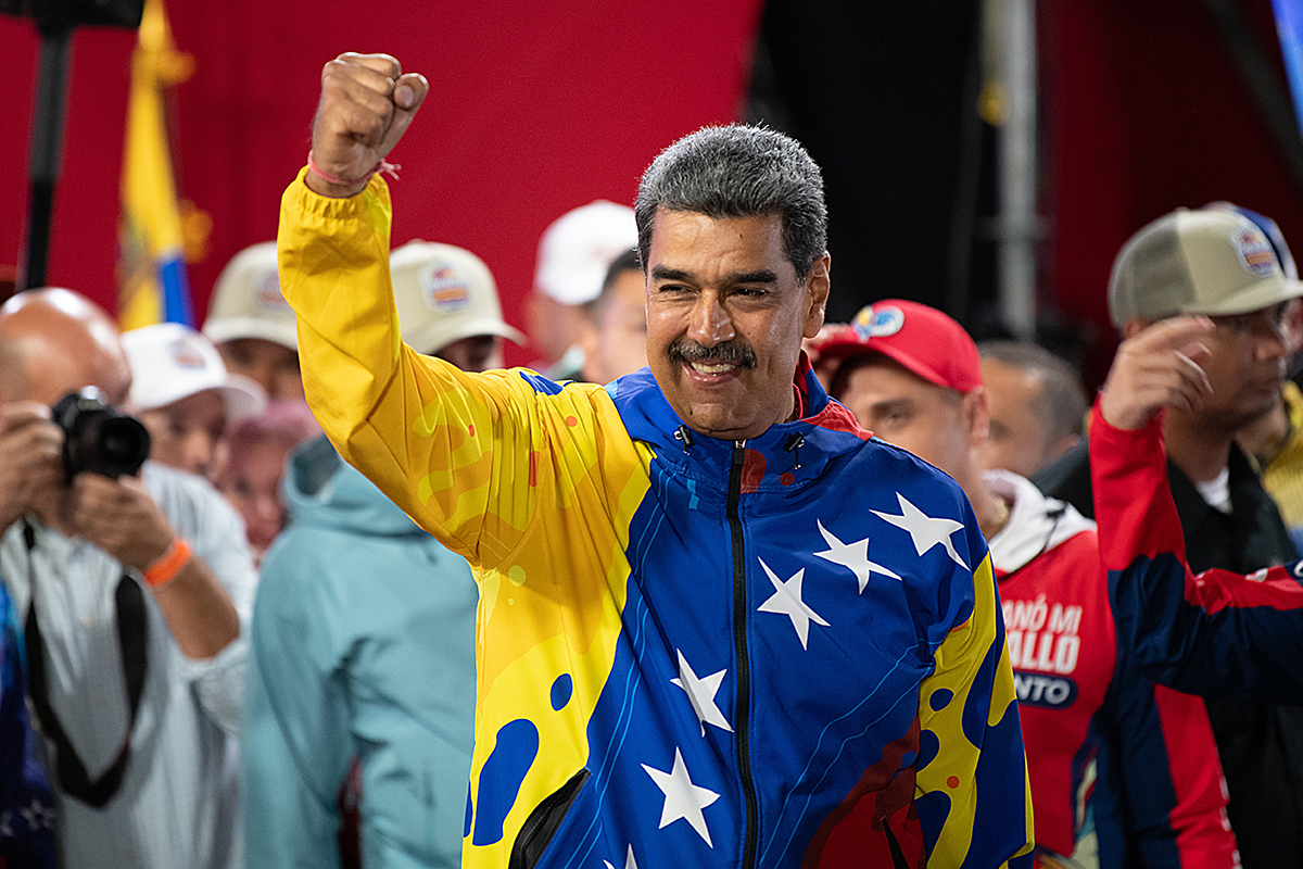 Venezuela's Nicolás Maduro claims victory in disputed election