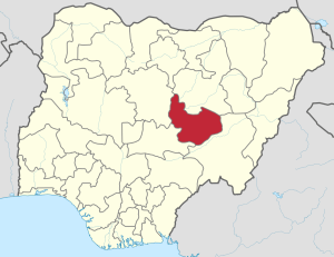 Location of Plateau state, Nigeria. (Uwe Dedering, Creative Commons)