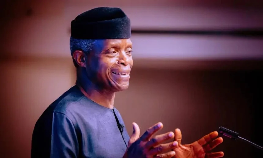Nigeria will rise if churches preach hard work over prosperity - Osinbajo