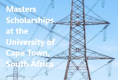 Masters Scholarships at the University of Cape Town, South Africa