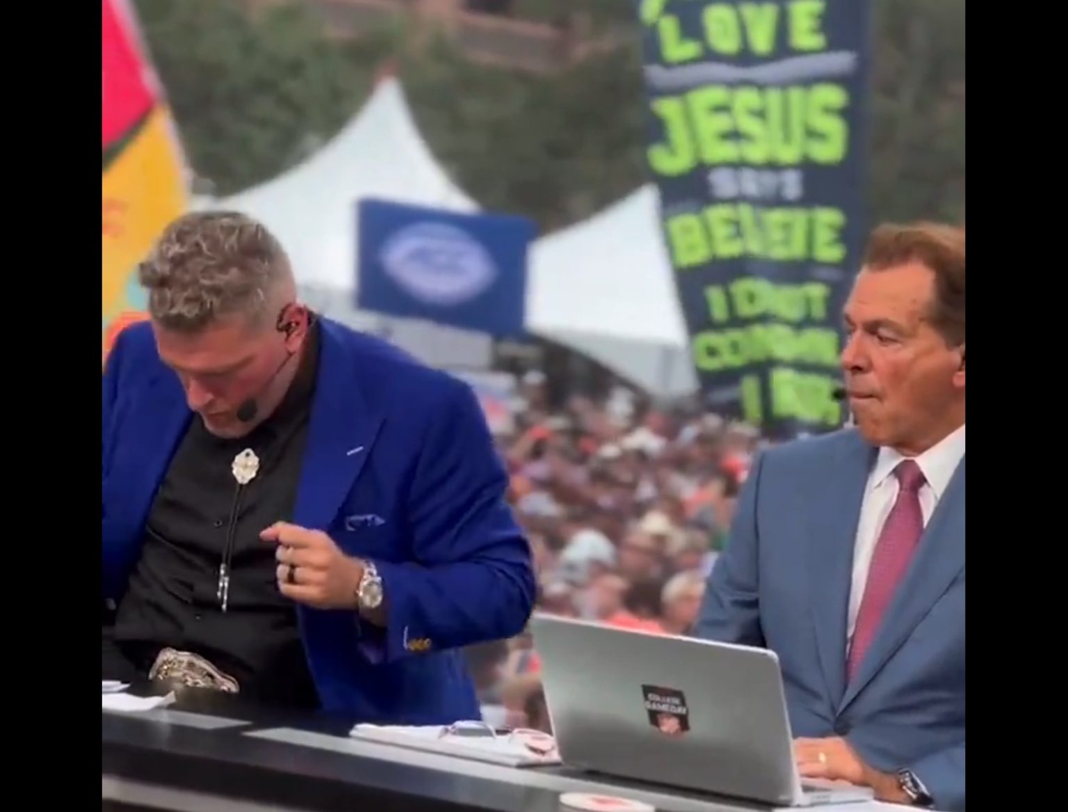 Pat McAfee's dancing draws reactions from Christian leaders