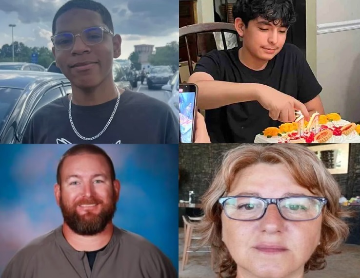 Who were the 4 killed in the Apalachee High School shooting?