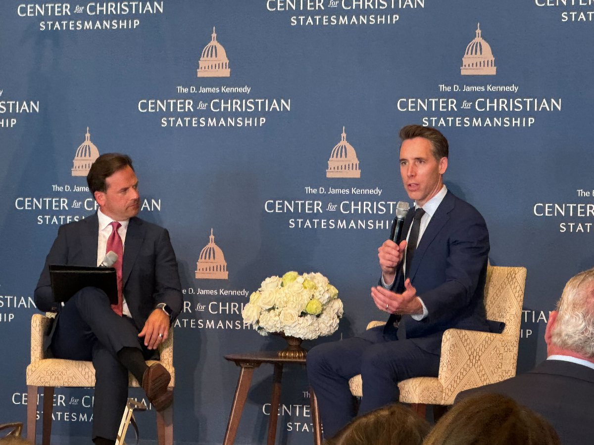 Hawley: Nuclear family faces 'assault,' faith is 'great unifier'