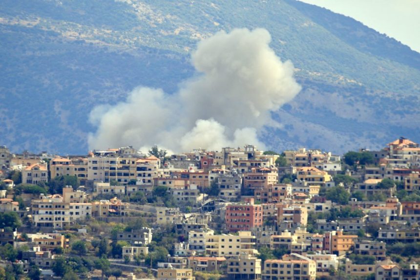 Lebanon claims 100 dead after Israel bombs 300 Hezbollah targets