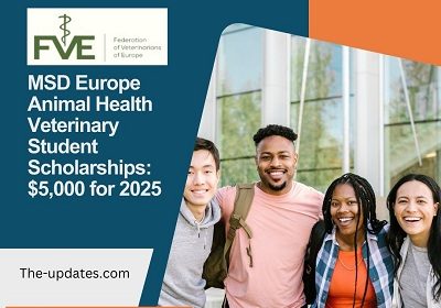 MSD Europe Animal Health Veterinary Student Scholarships $5,000 for 2025