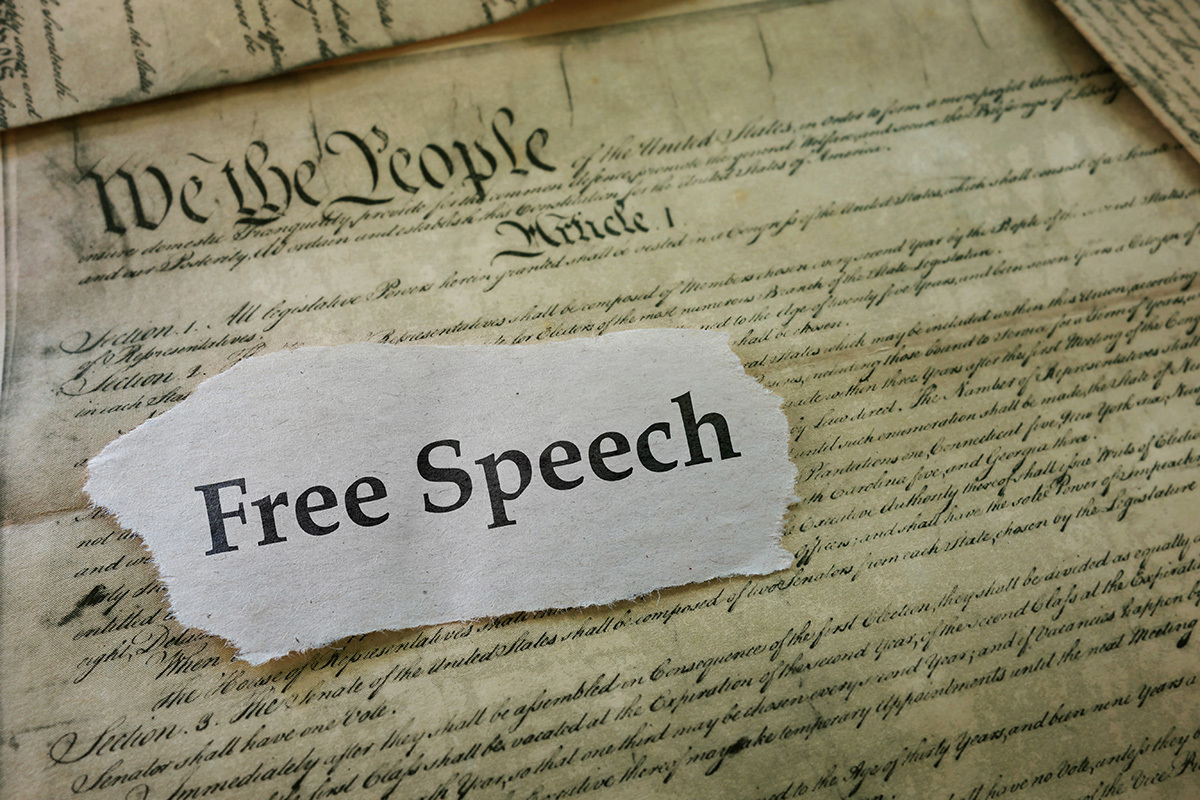 First Amendment: A roadblock to progress?