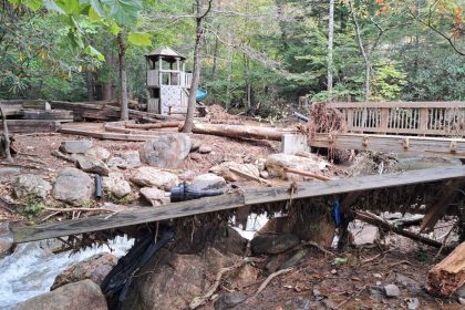 PCUSA retreat property damaged by Helene, trying to rebuild