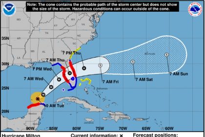 Hurricane Milton to slam Florida as Gulf Coast reels from Helene