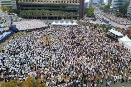 2.1M Korean Christians attend worship service for repentance