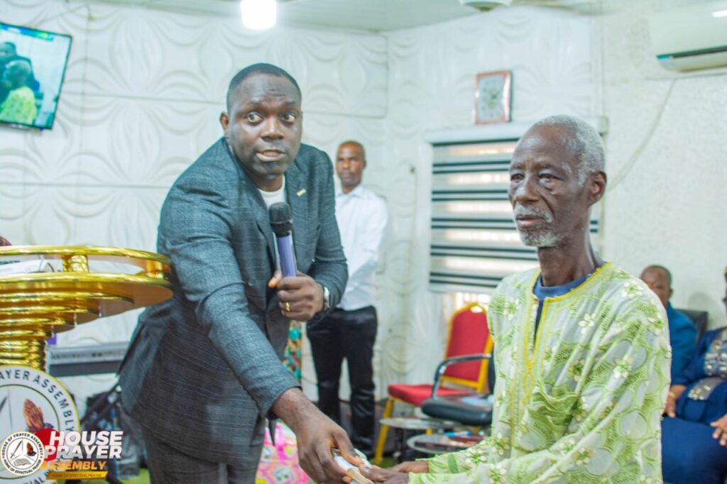 Pastor Joseph Omorinoye, the General Overseer of House of Prayer Assembly Church in Ilorin