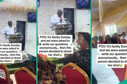 Pastor Reads Letter of Female Member Who Has Heavy Crush on Man in church, Video Trends