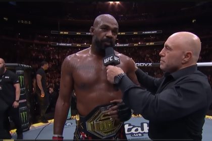 Jon Jones says 'Jesus loves you' after UFC triumph