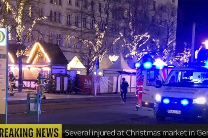 At least 2 dead, dozens hurt in Germany Christmas market attack