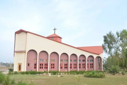 Church at the Good Shepherd Major Seminary in Kaduna, Nigeria.