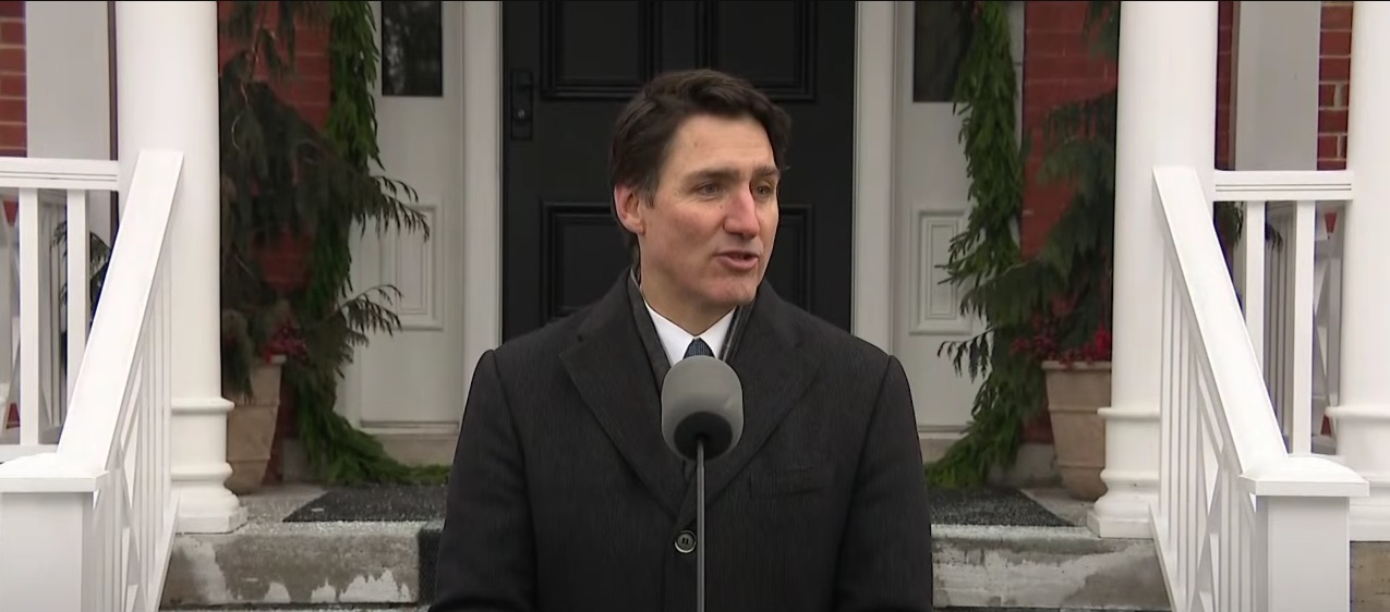 Canadian Prime Minister Justin Trudeau announces resignation