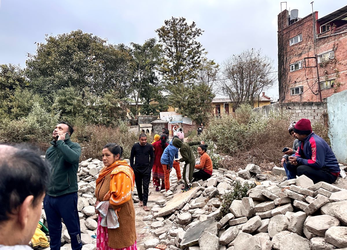 Massive earthquake strikes sacred Buddhist city; over 120 killed