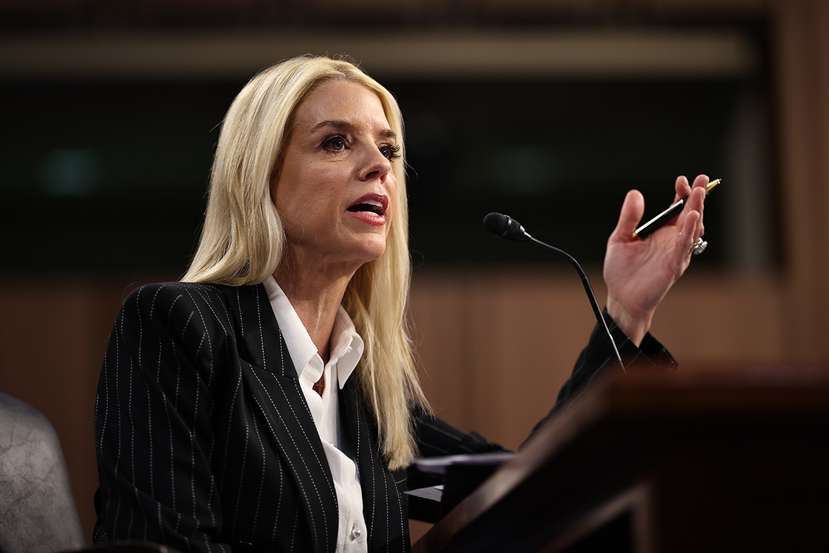 Pam Bondi opposes using DOJ to target pro-life activists