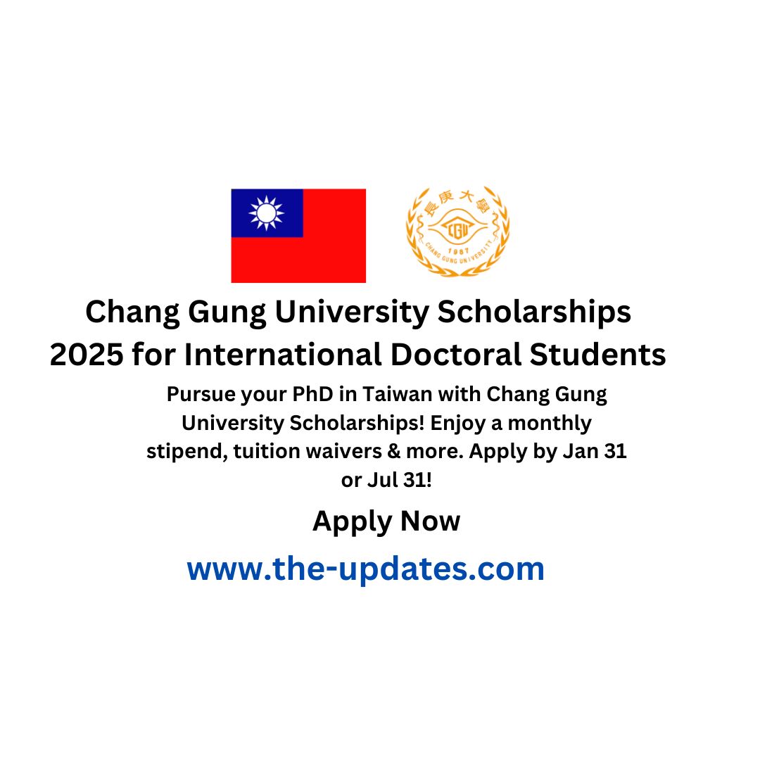 CGU Scholarships Taiwan 2025