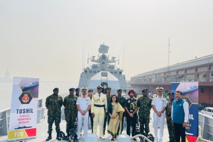 INS Tushil Visit: India Reaffirms Commitment to Nigeria with Free Health Camp, Technology Transfer
