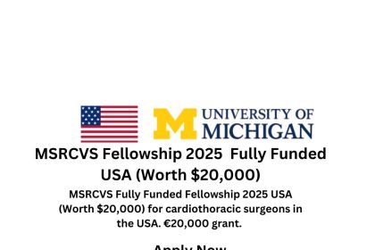 MSRCVS Fellowship 2025 Fully Funded USA (Worth $20,000)