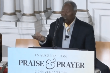Pastor Kumuyi Prays at Donald Trump’s Inauguration Event