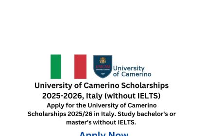 University of Camerino Scholarships 2025-2026, Italy (without IELTS)