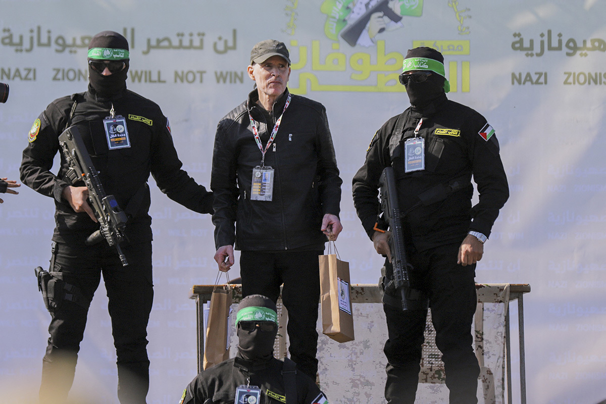 Israel celebrates release of 3 hostages; Bibas kids' fate unknown