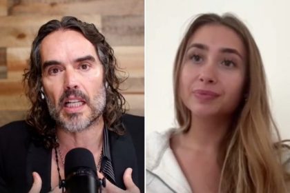 Russell Brand tells OnlyFans star she is a 'child of God'