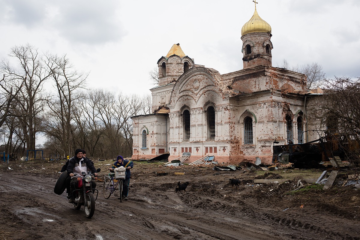 Ukrainian patriarch says 'Russian jihadism' hurts church survival