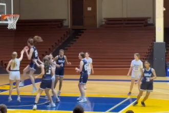 Christian girls' basketball team trounces team with male player