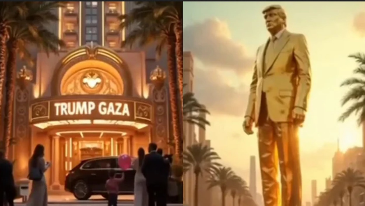 'Coming to set you free': Things to know about 'Trump Gaza' video