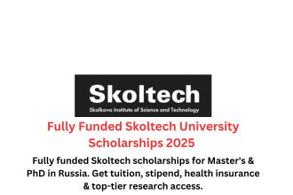 Skoltech University fully funded scholarships for international students – Master's & PhD programs with tuition, stipend & benefits.