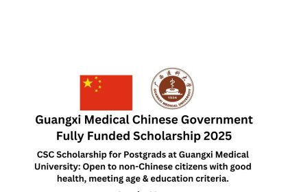 Guangxi Medical Chinese Government Fully Funded Scholarship 2025