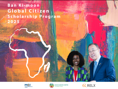 Fully Funded Global Citizens Scholarship for All African Countries 2025 by Ban Ki-moon Centre, Austria