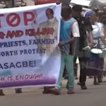 Protesters in Nigeria demand end to attacks on Christians