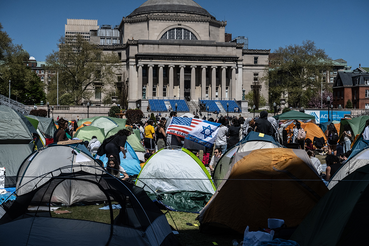 Trump to strip funding to colleges allowing 'illegal protests'