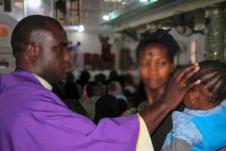 Christians observing Ash Wednesday