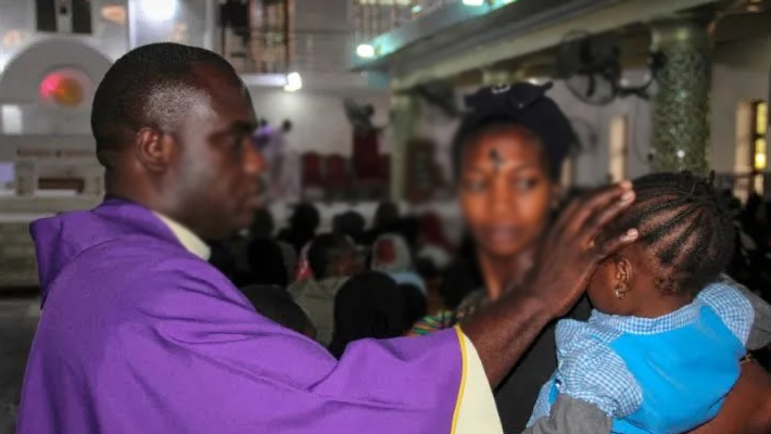 Christians observing Ash Wednesday