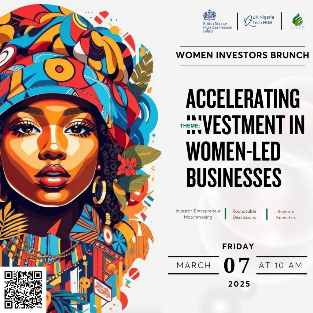 Spurt! & UK-Nigeria Tech Hub to Host Exclusive Investment Forum for Women Entrepreneurs on International Women's Day 2025