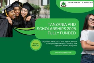 Fully funded PhD scholarships at Sokoine University of Agriculture, Tanzania – Tuition, stipend, research funding, and mentorship.