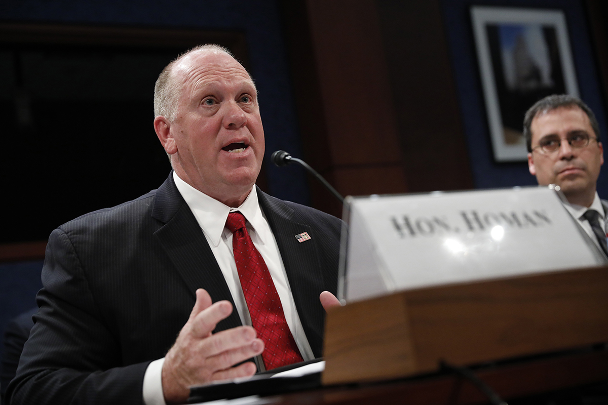 Tom Homan warns public officials against impeding ICE