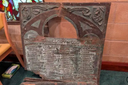 7 arrests made over theft of church's World War One memorial