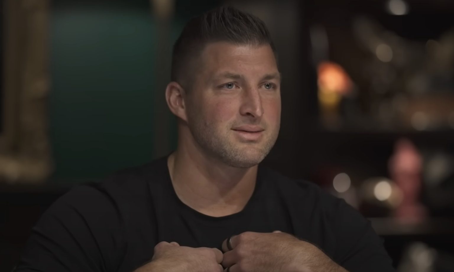 Tim Tebow gets emotional discussing child sex abuse in US