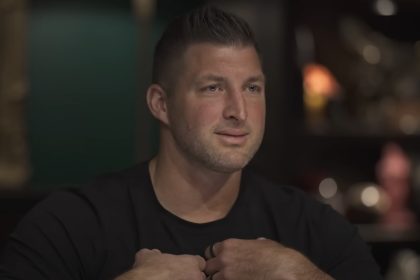 Tim Tebow gets emotional discussing child sex abuse in US