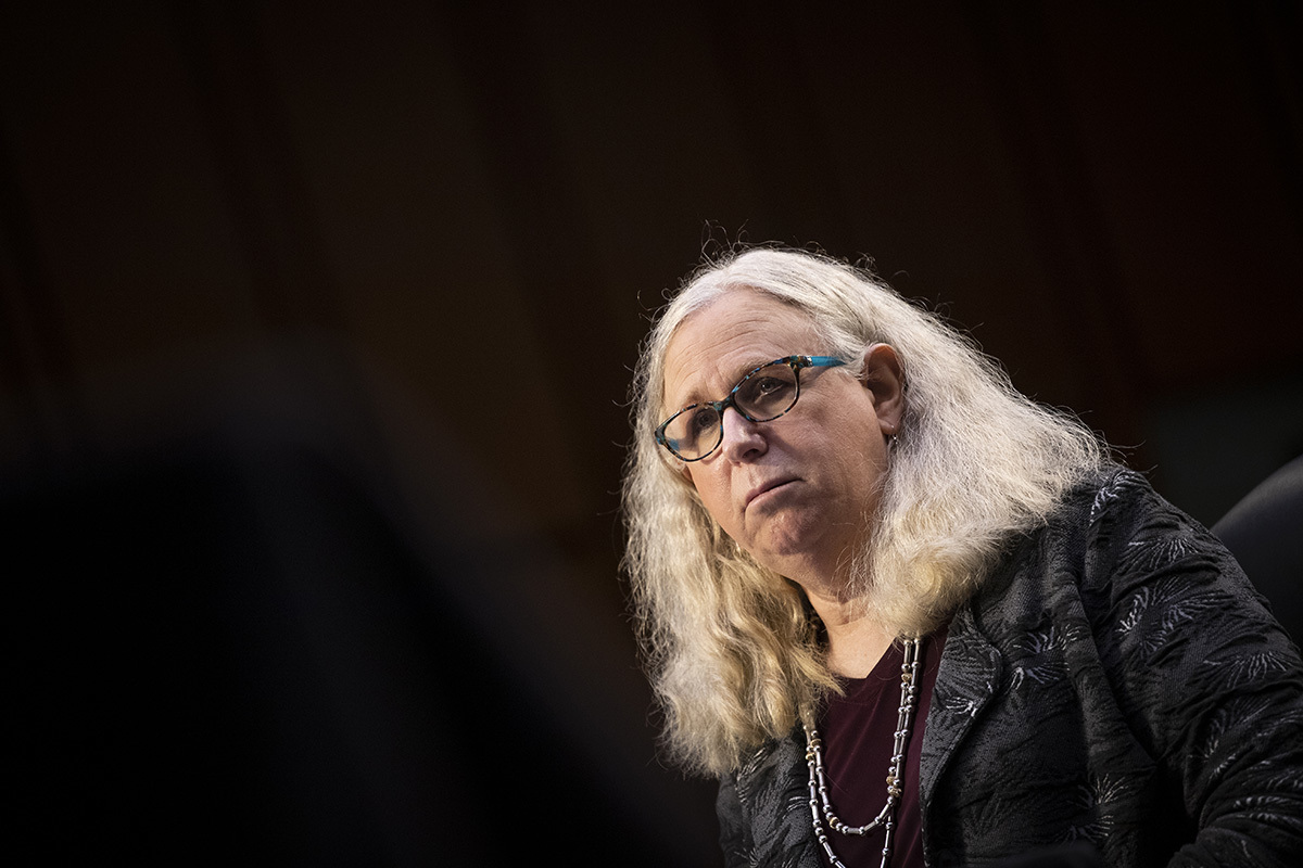 Rachel Levine awarded honorary doctorate by all-women's college