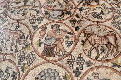 Ancient mosaic unearthed in southern Israel restored